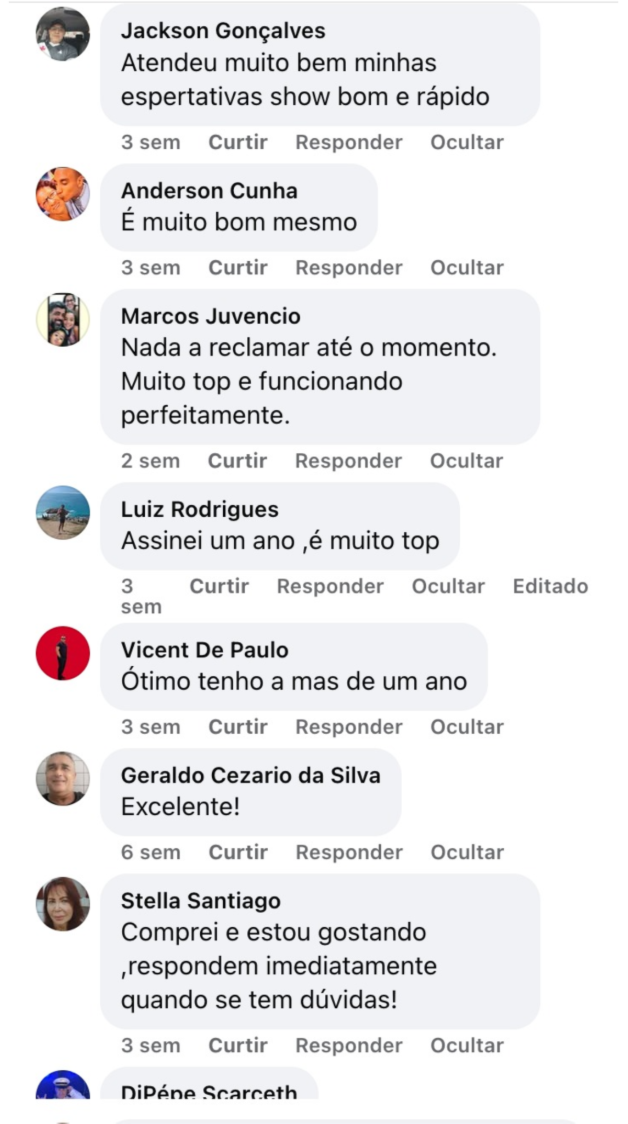 Relato de cliente